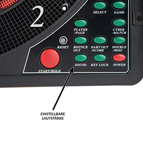 Elektronisk dartskive med dartpiler. Ultrasport.